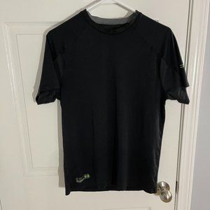 Black Under Armour HeatGear Combine Training Sz M